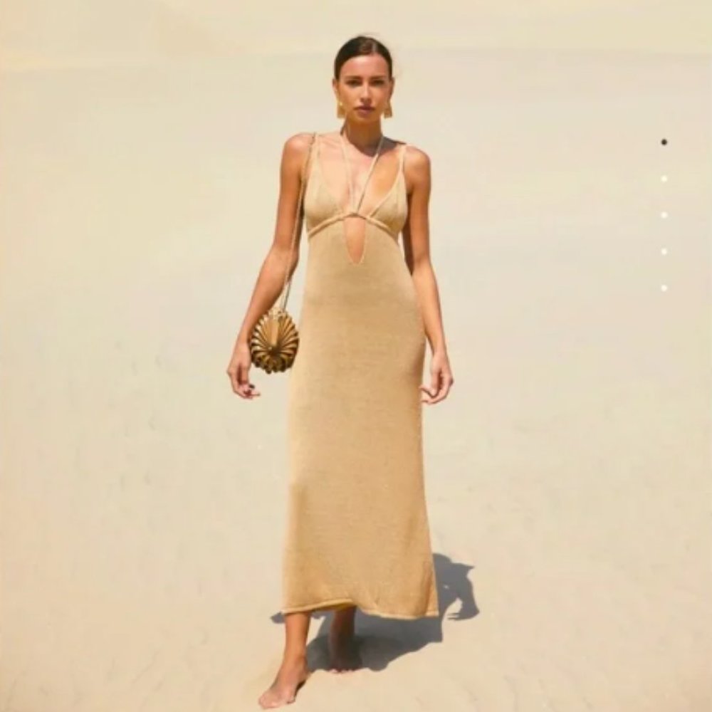 Cult Gaia Kinglsey Knit Dress